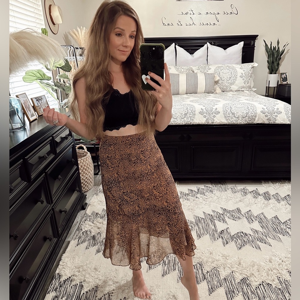 West of Melrose Midi Skirt